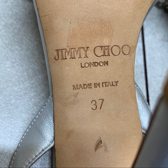 Jimmy Choo Lotus crystal embellished sandals 37 - Picture 13 of 16